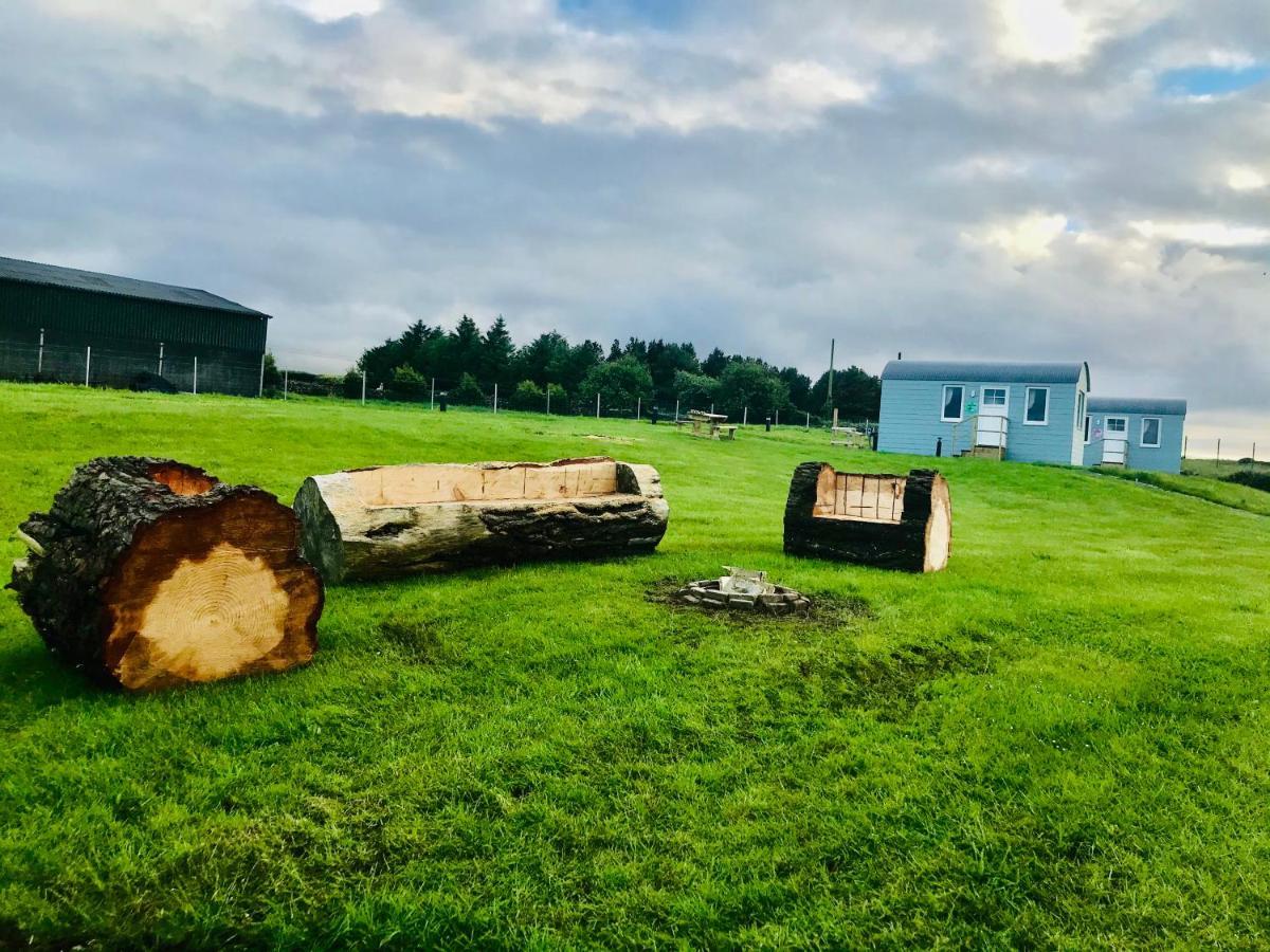 The Snuggly Sheep Shepherd Hut Farm Stay Ballyshannon Eksteriør billede